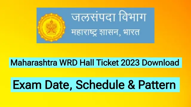 Maharashtra WRD Hall Ticket 2024